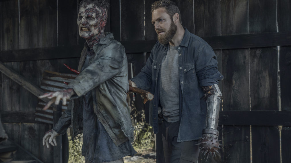 the walking dead season 11 episode 5, ross marquand as aaron