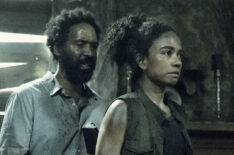 The Walking Dead - Kevin Carroll as Virgil and Lauren Ridloff as Connie