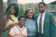 The Wonder Years cast - Laura Kariuki, Elisha Williams, Saycon Sengbloh, Dulé Hill