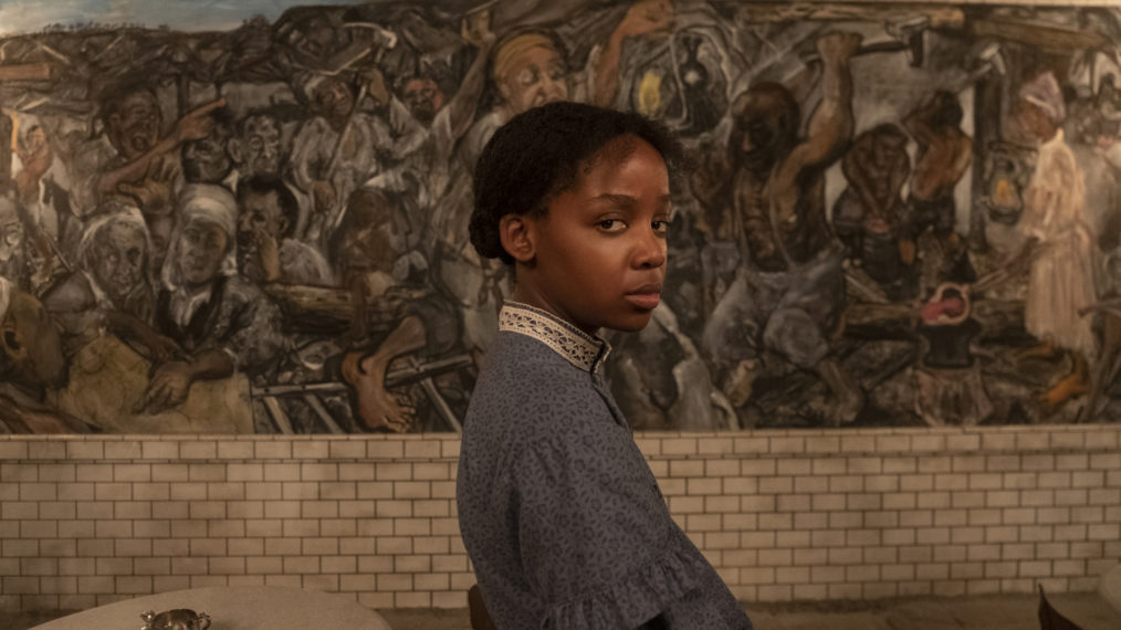 Thuso Mbedu in The Underground Railroad