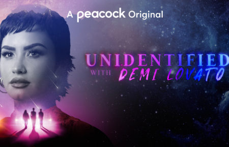'Unidentified with Demi Lovato,' Peacock, Key Art