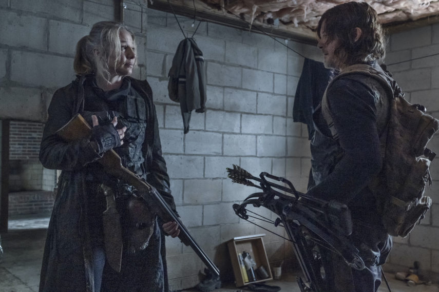 the walking dead season 11 episode 7, Norman Reedus as Daryl Dixon, Lynn Collins as Leah