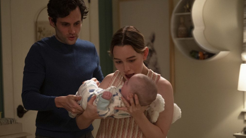 You Season 3 Penn Badgley and Victoria Pedretti as Joe and Love