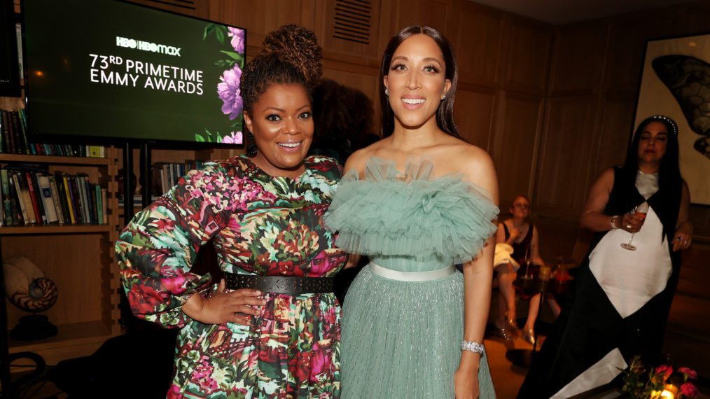 Yvette Nicole Brown and Robin Thede at the HBO/ HBO Max Post Emmys Reception
