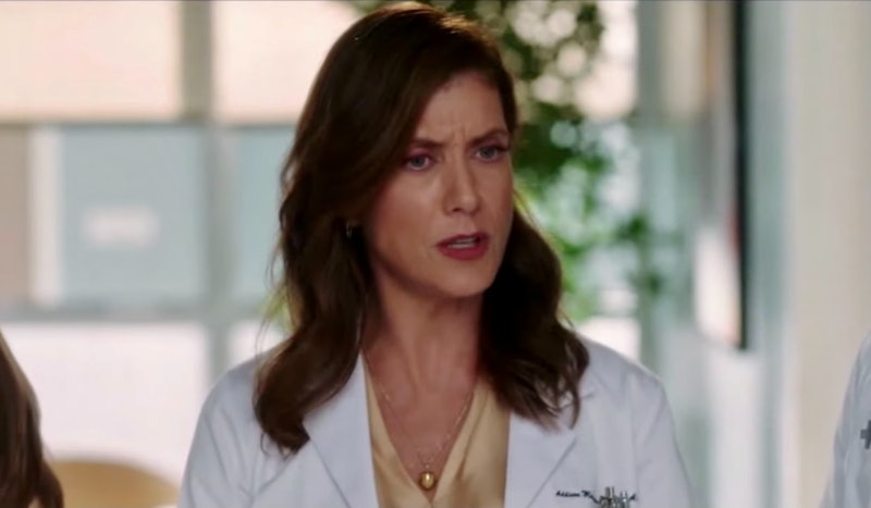 Kate Walsh as Addison in Grey's Anatomy