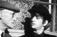 A Hard Day's Night - Wilfrid Brambell, Ringo Starr, 1964.