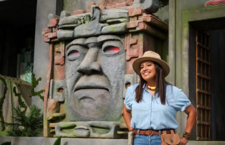 Cristela Alonzo, host of Legends of the Hidden Temple