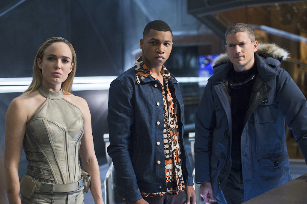 Legends of Tomorrow - Caity Lotz + Franz Drameh + Wentworth Miller