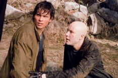 Smallville - Tom Welling and Michael Rosenbaum