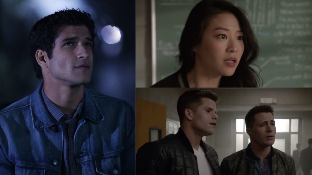 'Teen Wolf' Paramount+ Movie, Tyler Posey as Scott, Arden Cho as Kira, Charlie Carver as Ethan, Colton Haynes as Jackson