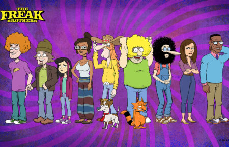 'The Freak Brothers,' Tubi Original Animated Series, Character poster
