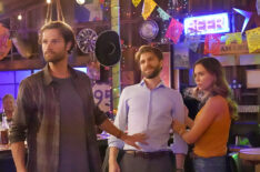 Walker - Jared Padalecki as Cordell Walker, Keegan Allen as Liam Walker and Odette Annable as Geri - 'They Started It'