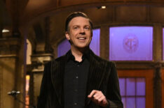 Jason Sudeikis during his opoening monologue of Saturday Night Live