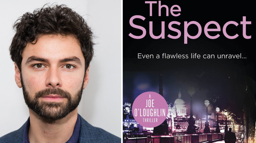 Aidan Turner / The Suspect Book Cover