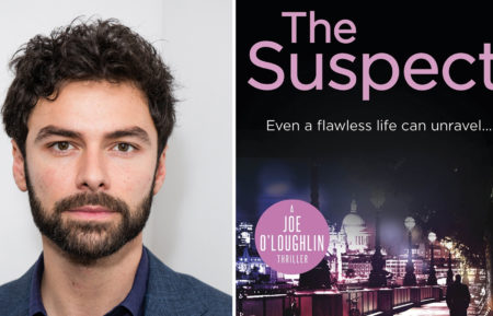 Aidan Turner / The Suspect Book Cover