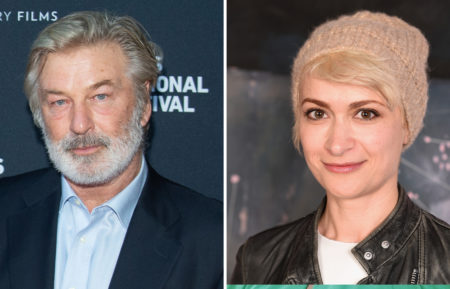 Alec Baldwin and Halyna Hutchins