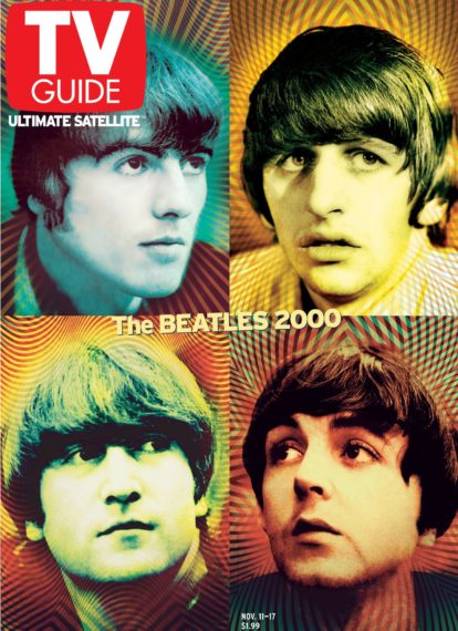 The Beatles on TV Guide Magazine
