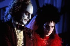 Michael Keaton and Winona Ryder in Beetlejuice