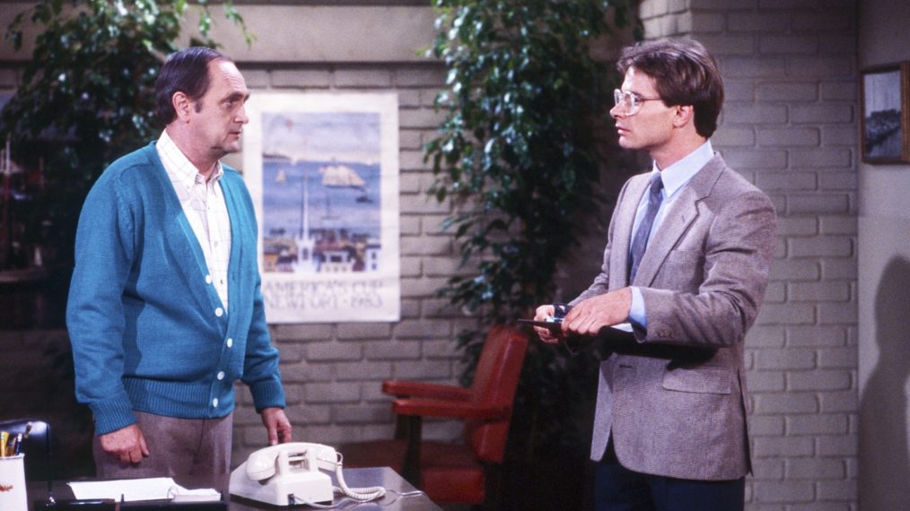 Bob Newhart and Peter Scolari on Newhart