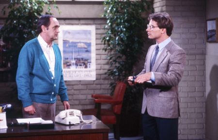 Bob Newhart and Peter Scolari on Newhart