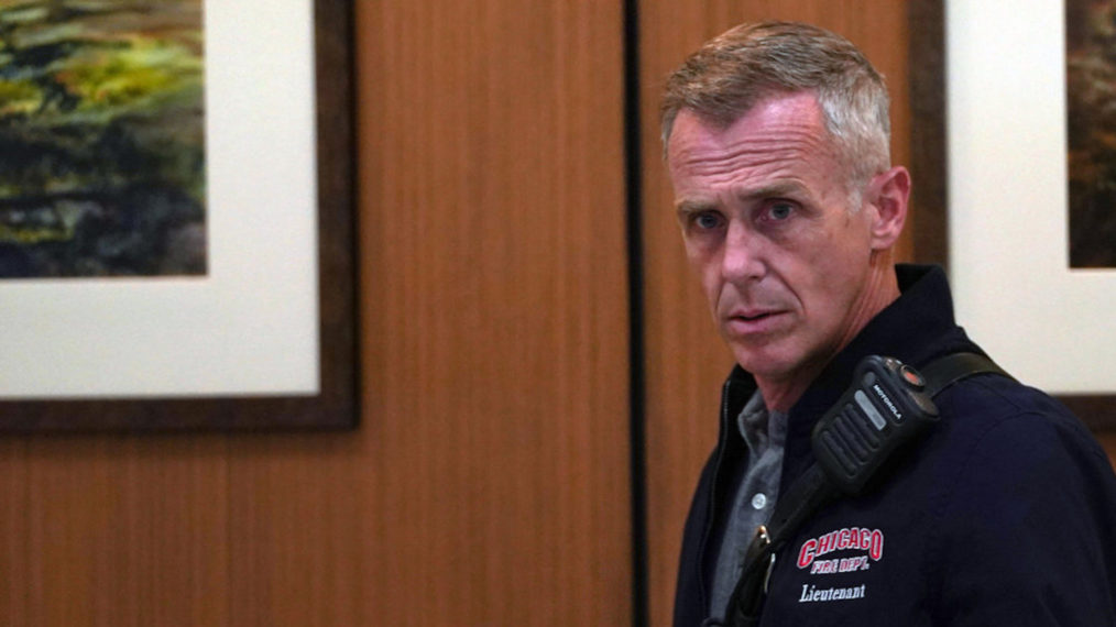 David Eigenberg as Christopher Herrmann in Chicago Fire