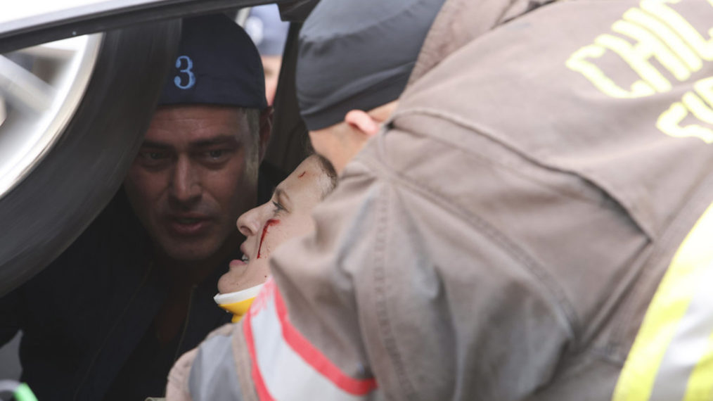 Taylor Kinney as Kelly Severide in Chicago Fire