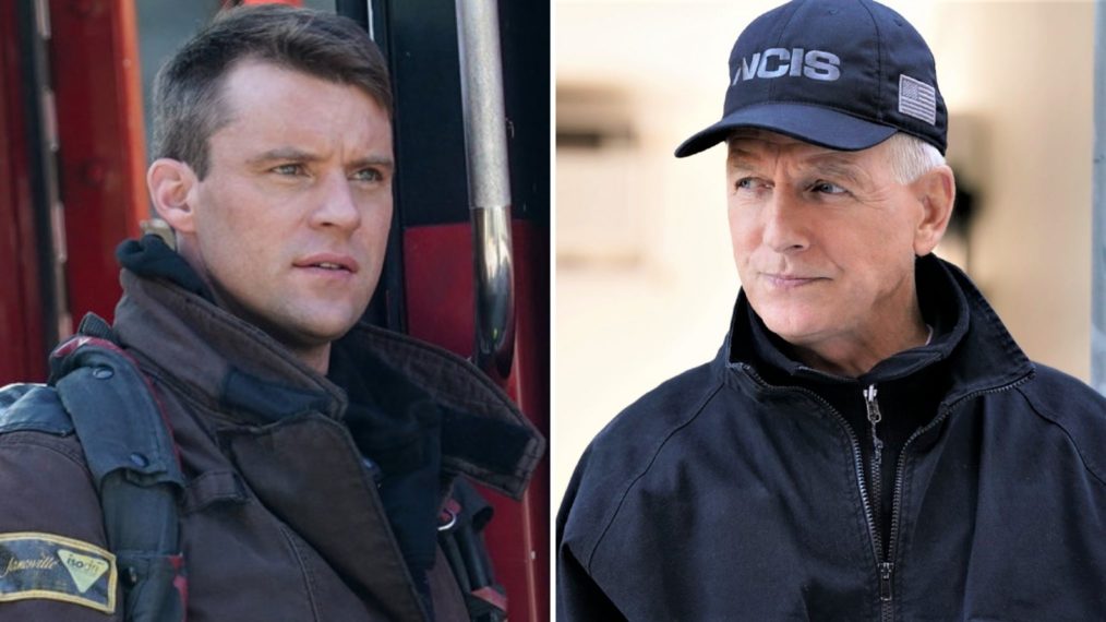 Chicago Fire Jesse Spencer and NCIS Mark Harmon