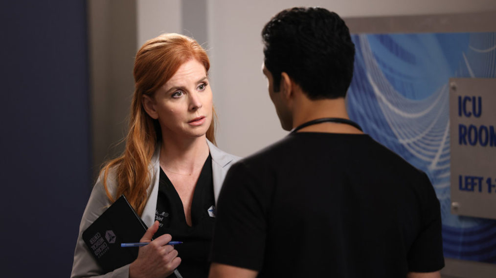 Sarah Rafferty as Dr. Pamela Blake in Chicago Med