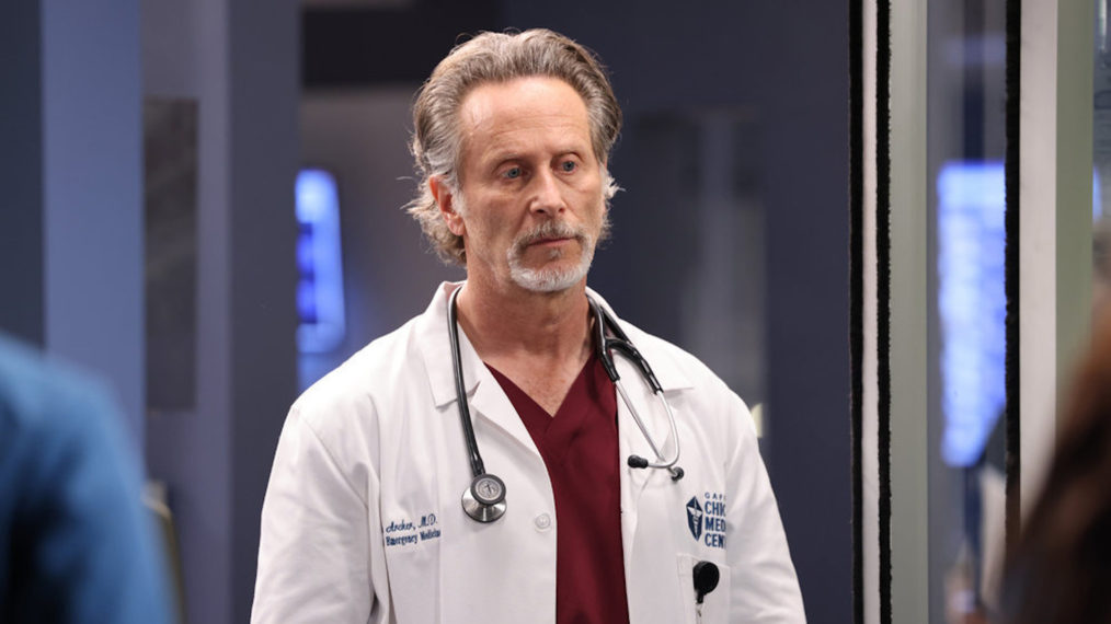 Steven Weber as Dr. Dean Archer in Chicago Med