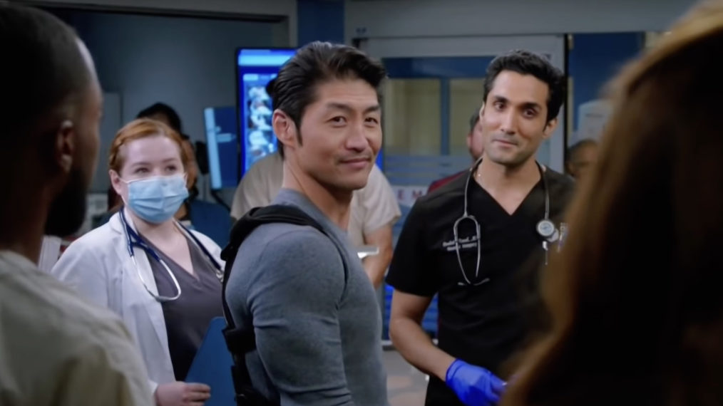 Brian Tee as Dr. Ethan Choi in Chicago Med