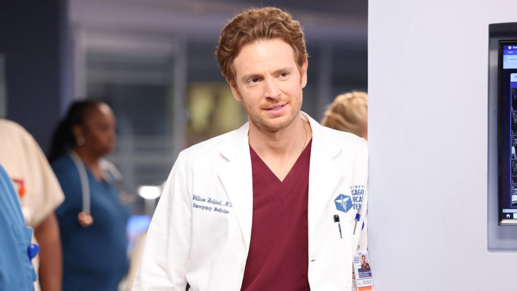 Nick Gehlfuss as Dr. Will Halstead in Chicago Med