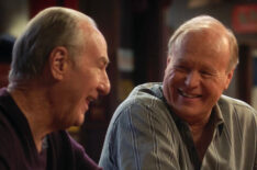 Craig T. Nelson and Bill Fagerbakke in Young Sheldon