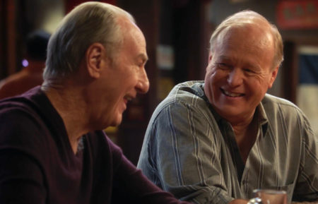 Craig T. Nelson and Bill Fagerbakke in Young Sheldon