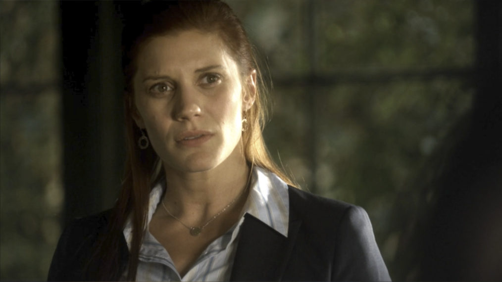 Katee Sackhoff as LVPD Detective Frankie Reed on CSI