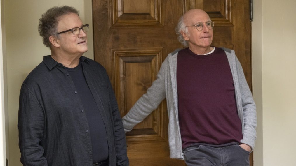 Albert Brooks and Larry David in Curb Your Enthusiasm