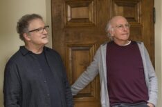 Albert Brooks and Larry David in Curb Your Enthusiasm