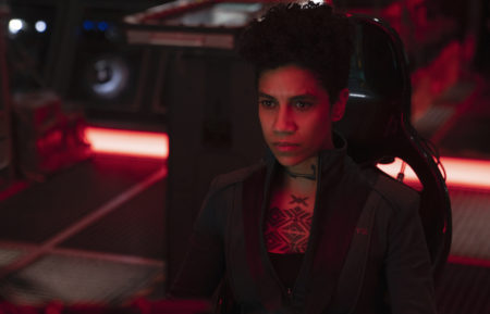 Dominique Tipper as Naomi Nagata in The Expanse - Season 6