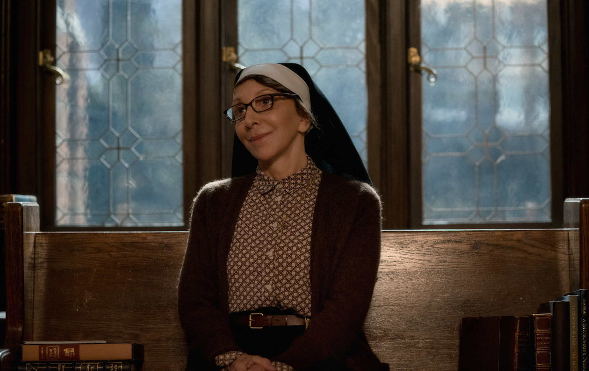 Andrea Martin as Sister Andrea in Evil