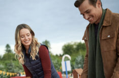 Merritt Patterson and Jon Ecker in Gingerbread Miracle