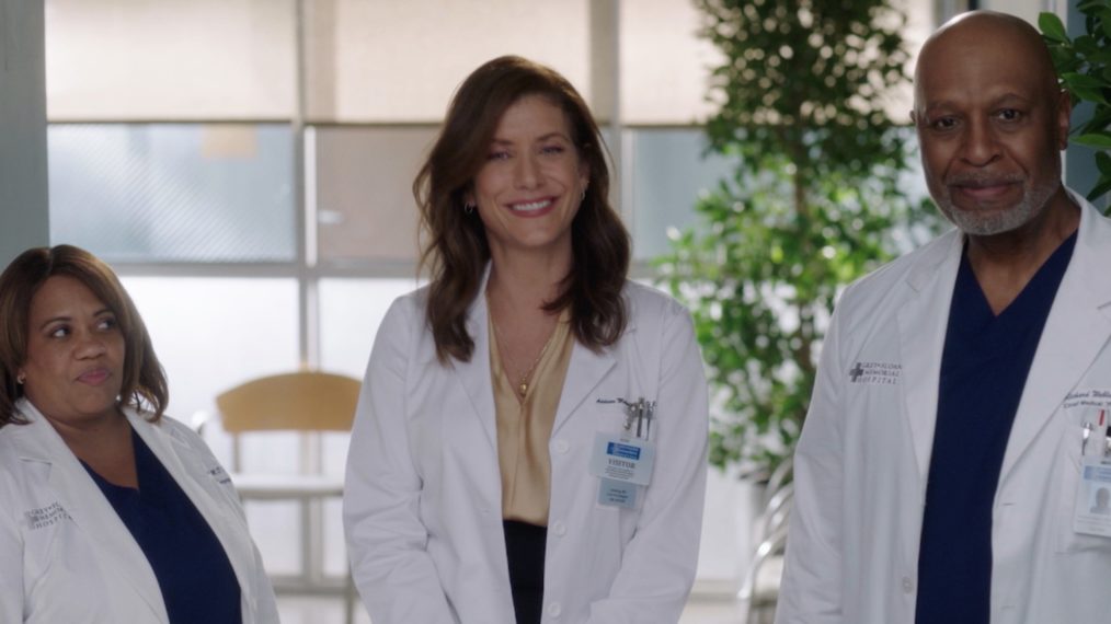 Chandra Wilson, Kate Walsh, James Pickens Jr. in Grey's Anatomy