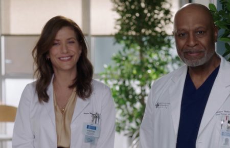 Chandra Wilson, Kate Walsh, James Pickens Jr. in Grey's Anatomy