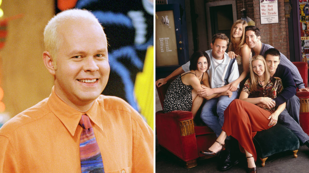 James Michael Tyler as Gunther and Friends cast