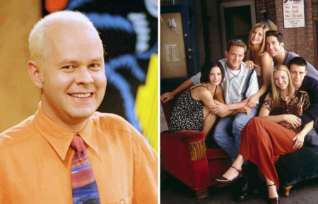 James Michael Tyler as Gunther and Friends cast
