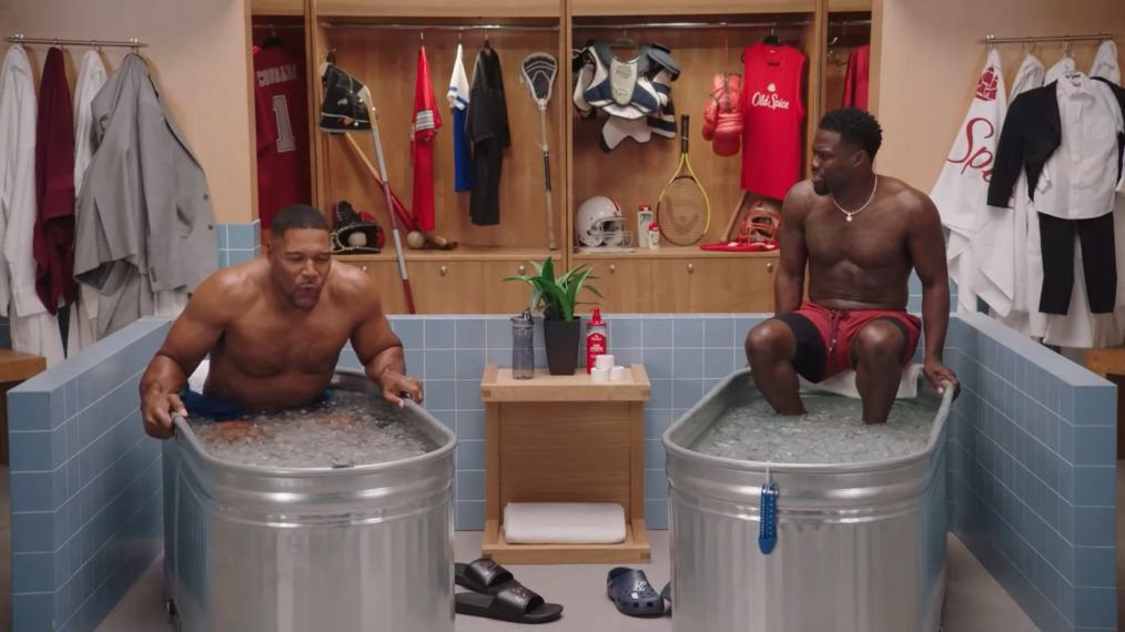 Michael Strahan and Kevin Hart on Cold As Balls