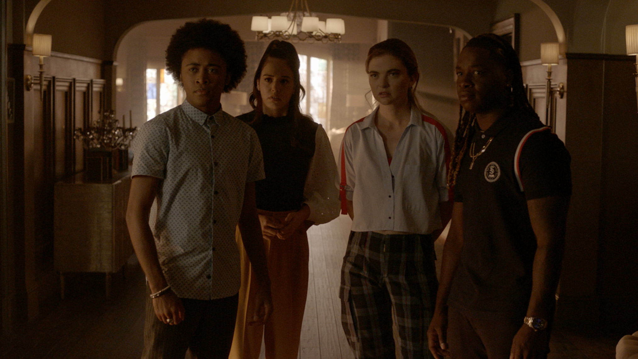 Quinct Fouse, Kaylee Bryant, Jenny Boyd, Chris Lee in Legacies