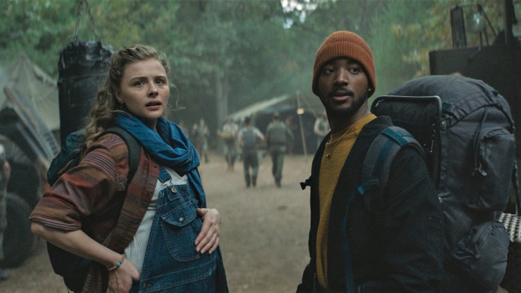 Mother/Android Chloe Grace Moretz and Algee Smith