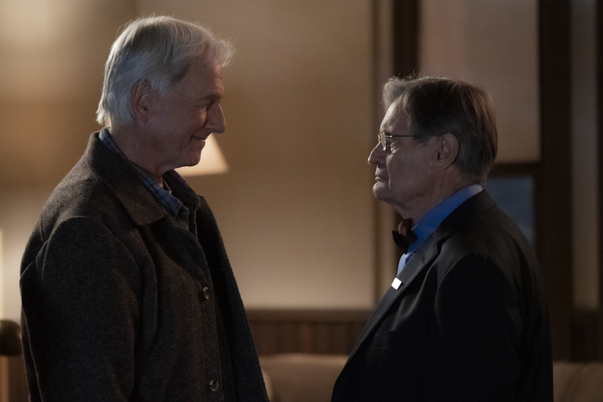 Mark Harmon as Gibbs, David McCallum as Ducky