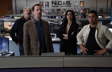 Gary Cole, Sean Murray, Katrina Law, Wilmer Valderrama in NCIS
