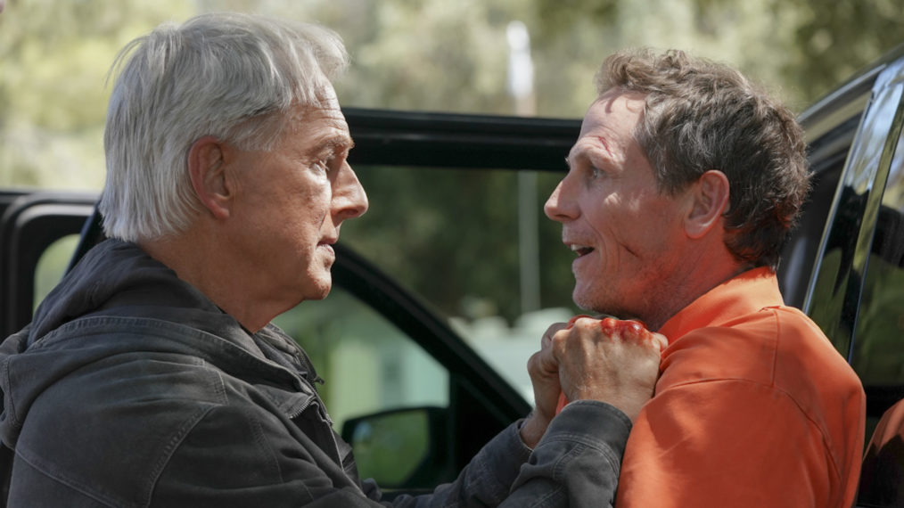 Mark Harmon as Gibbs, Jason Wiles as Lemere in NCIS