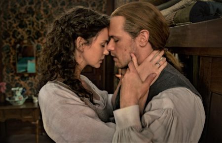 Outlander Season 6 Caitriona Balfe and Sam Heughan as Claire and Jamie